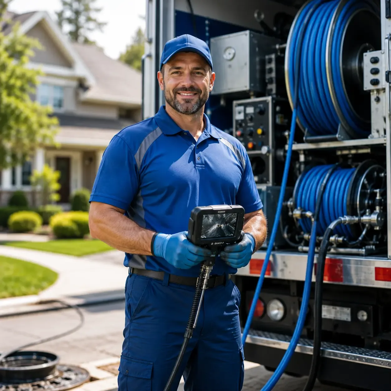 Local outdoor drain cleaning specialists in White Hall, IL